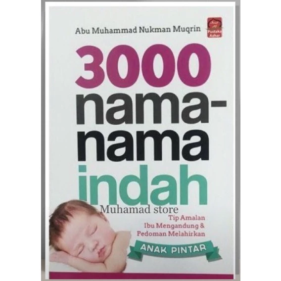 Buku Nama - 3000 Nama-nama Indah