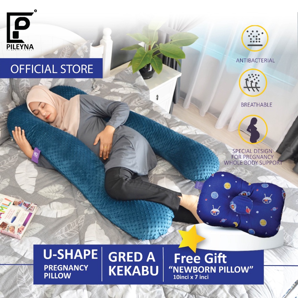 Premium U-Shape Pregnancy Maternity Pillow