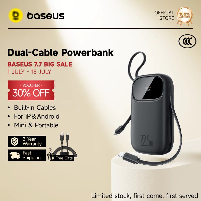 Baseus Qpow3 10000mAh/20000mAh Power Bank