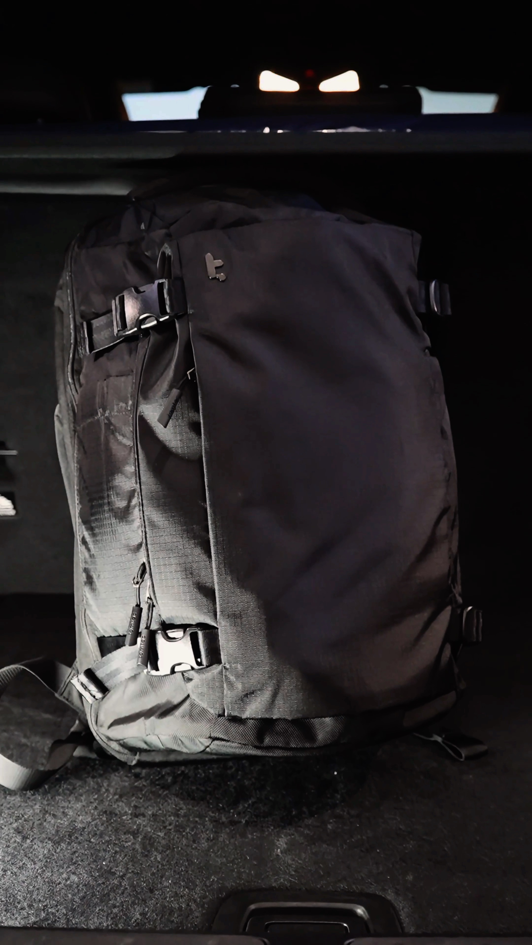 tomtoc T66, now smaller. Still unstoppable. #backpack #travelbag