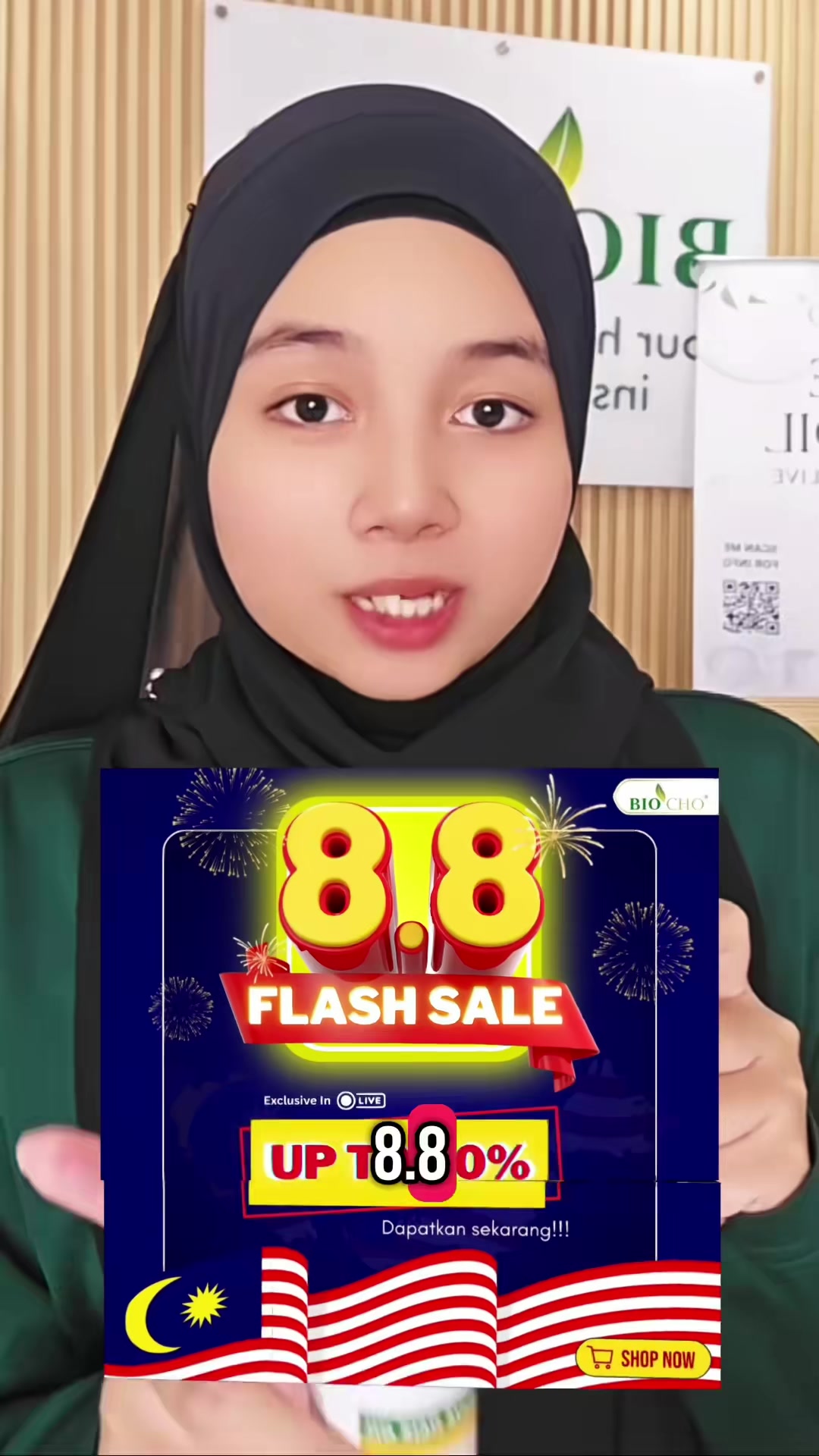 ✨ SALE 8.8 DAH BERMULA! ✨ Jangan lepaskan peluang untuk dapatkan produk kegemaran anda dengan harga yang jauh lebih murah. Hanya untuk masa terhad, promosi ini menawarkan diskaun gila-gila yang pasti buat anda rambang mata. 💖 Stok terhad, siapa c...