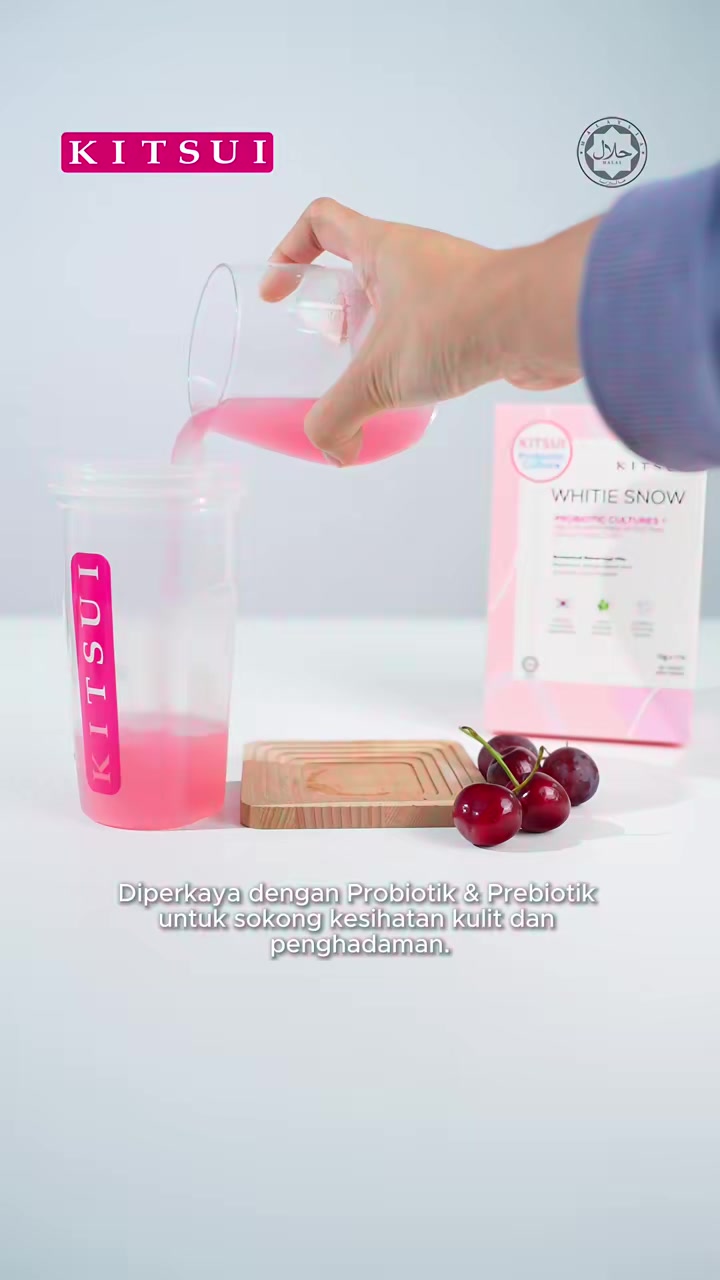 Inginkan kulit yang lebih cerah dan sihat? ✨ Kitsui Whitie Snow membantu mencantikkan kulit dari luar dan dalam. Diperkaya dengan prebiotik + probiotik yang membantu menguatkan skin barrier, mengurangkan keradangan, serta menyokong kulit yang lebi...