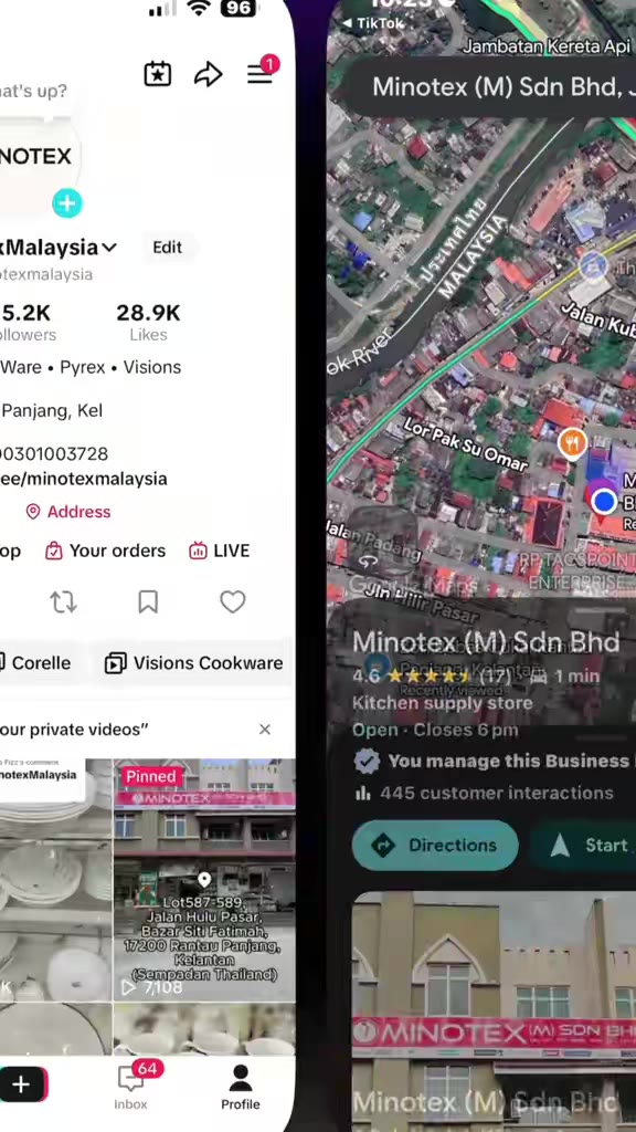 Live Highlight: Customer Live tanya tentang dinner set #luminarc. Kami ada set Luminarc 46pcs Tirana Pink untuk 6 orang makan. #luminarcmalaysia #luminarcdinnerset #setpinggankaca #minotex