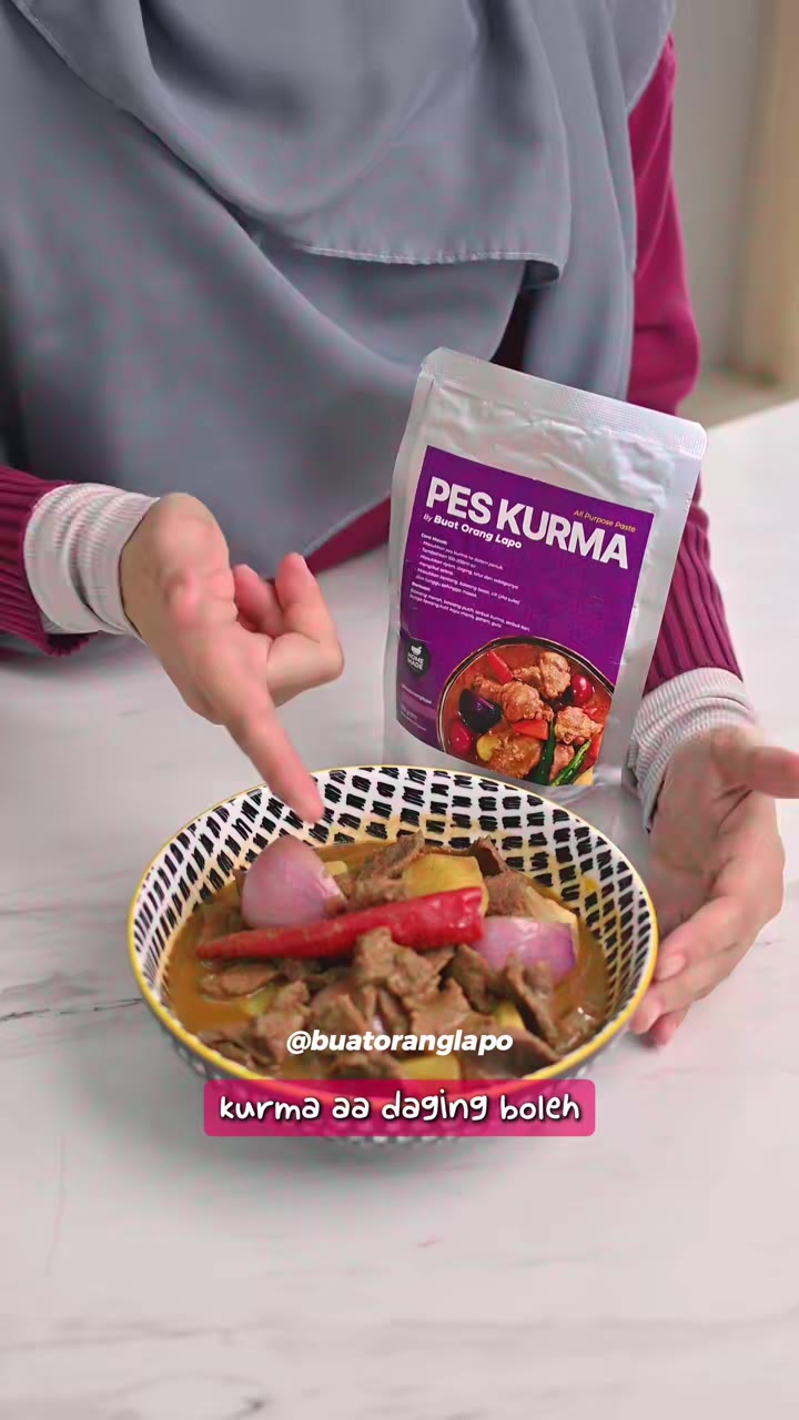 Pes Kurma Segera Pekat Menyelerakan Dan Siap Masak Dalam Masa 15 Minit Tanpa Santan Nak masak kurma yang pekat dan menyelerakan dalam masa 15 minit? Guna pes kurma ni memang senang sangat. Campak pes dalam kuali, masukkan lauk kegemaran seperti ay...