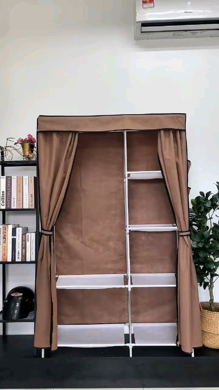 #almaribaju #wardrobe #curtainwardrobe