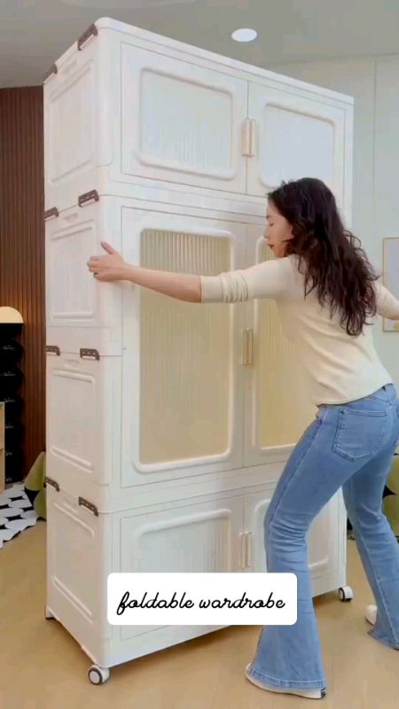 Foldable wardrobe #shopee #shopeemy #shopeehaul