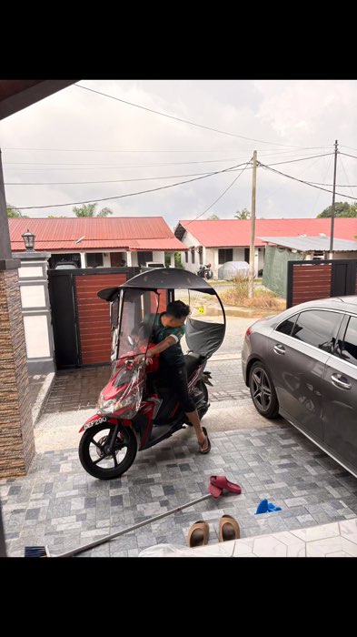 #bumbungmotor #motor #payung