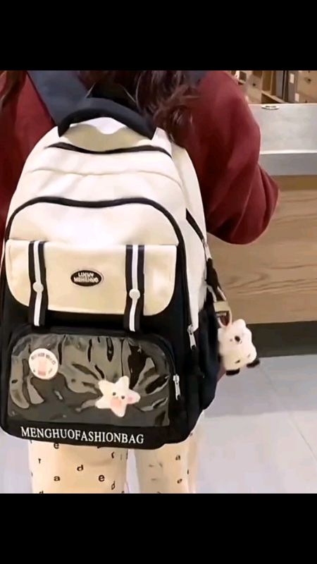 Schoolbag for Girls Junior High School Students #racunshopee #shopeehaul #shopeelagimurah