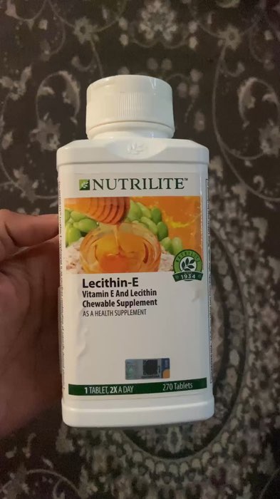 #nutrilite #amway #lecithin #vitaminE #chewable