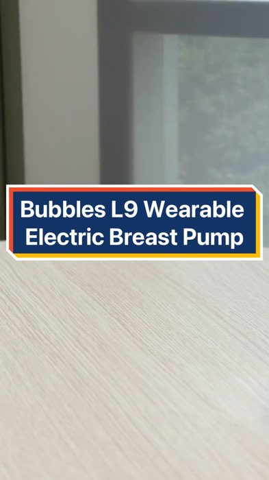 ￼Bubbles L9 Wearable Electric Breast Pump #breastfeed #breastfeeding #electricpump #breastpump #excellent #bestseller #senyap #shopeelagimurah #fyp