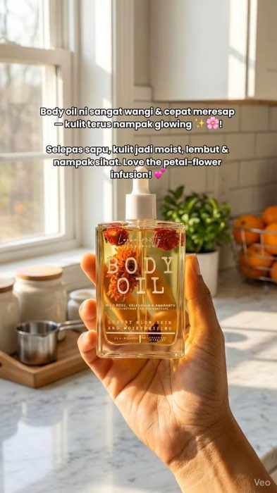 LOOKMEPRETTY BODY OIL #ShopeeMY #ShopeeLagiMurah