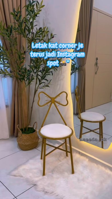 Butterfly Chair Makeup Chair