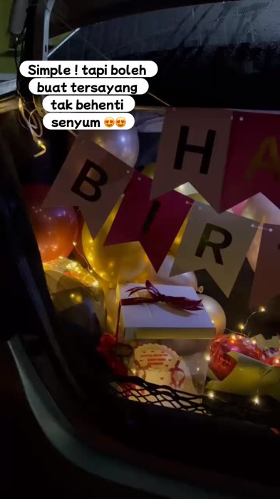 Nak suprise org tersayang ? mudah jaa . dapatkan set deco ni segera💜🩷🤍 #deco #happybirthday #suprise #Shopeevideo