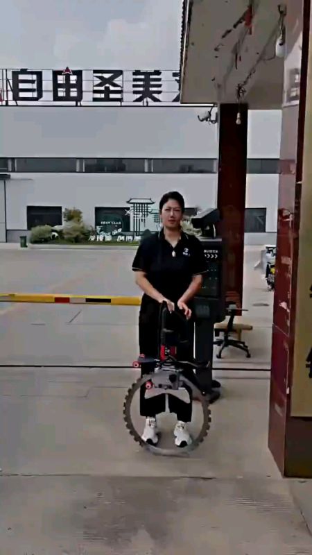 #Brushless ring saw wall cutting machine reinforced concrete cutting machine portable slotting machine mesin memotong 切割机mesinmemotong#fyp