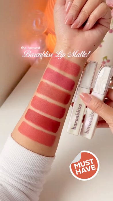 #barenbliss #barenblissmy #barenblisslipcream #lipcream #lipmatte #lips #lippies #makeup #beauty #shopeemy #shopeehaul #fyp