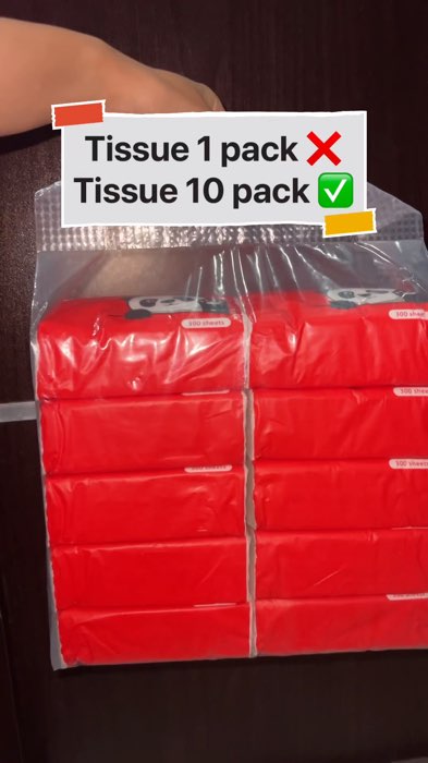 Tissue murah 300sheets/pack #tissue #tissuemurah #facialtissue #tissueberkualiti #tissuegantung #tissuebundle #jimat #berbaloi #supportlokal #support