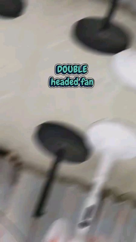 nak raya atau ada ramai tetamu memang senang. adil semua dapat angin kipas. angin pun kuat standard kipas industry. #doubleheadedfan #doubleheadfan