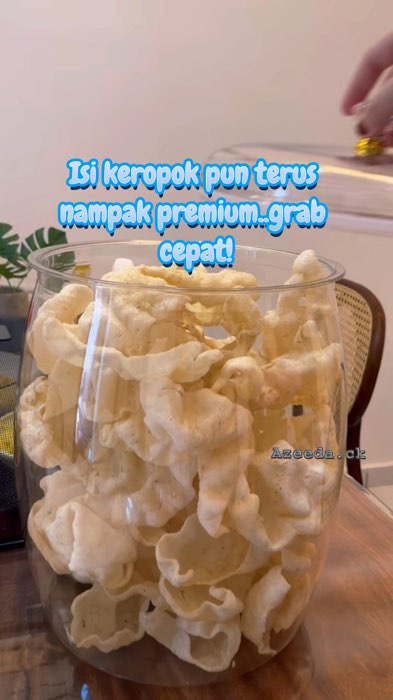Transparent Airtight Bekas Kedap Udara