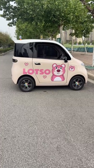 Cheap Price Electric Tricycle 3 Wheel 4 Door Vehicle High Volume High Efficiency#car #tiny