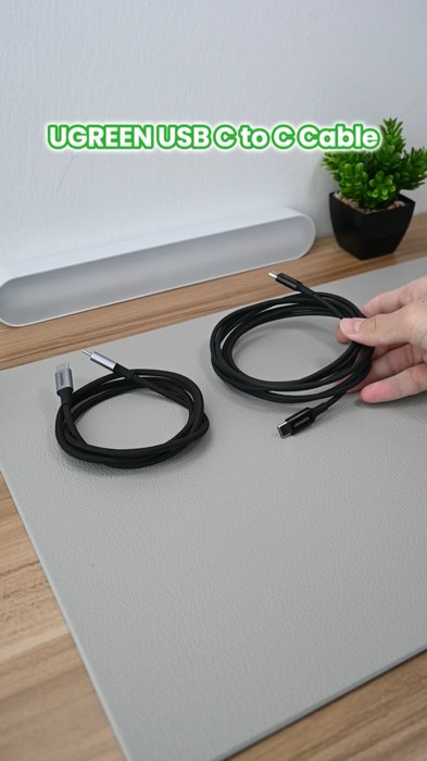 🔌Same cable, different material!⚡️ #ugreenmalaysia #shopeefinds #Shopeevideo #trend #Charging #Cable #viral #fyp #trend #nylon #silicone #fastcharge