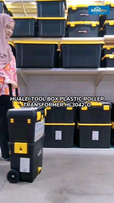 Multi Storage Heavy Duty Tool box with wheel Trolley for Tools, Toys, Fishing. #Toolbox #homepro #toolboxstorage #工具箱推车 #工具箱 #2Tier #toolbag