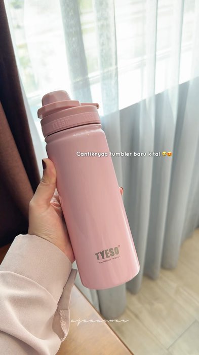 Dah lah cantik, tahan sejuk lamaaa. Berbaloi tau. ? #tumbler #tyeso #botolair #botoltyeso