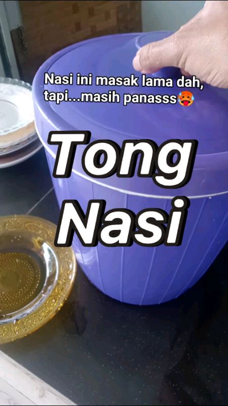 Sedapkan makan nasi panas-panasss. #ricebucket #icebucket #tongnasi #flasknasi #bekasnasi #tongais #flask #nasipanas #aisbatu