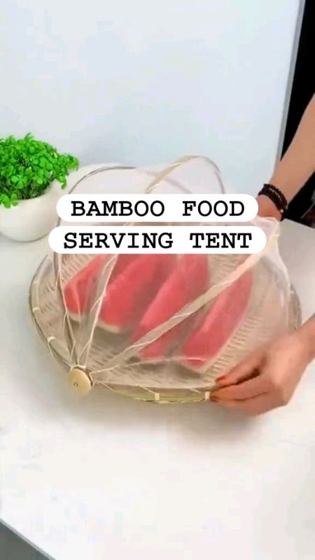 Bamboo Food Serving Tent #MustHave