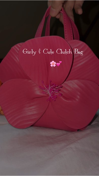 Flower clutches bag 🌺 #viral #clutchesbag #flowerbag #cuteclutchesbag #fyp #shopeehaul #shopeelagimurah