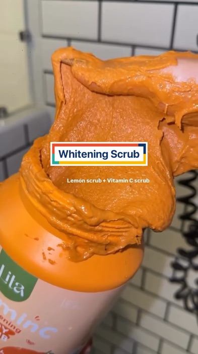 #bodyscrub #whiteningbodyscrub