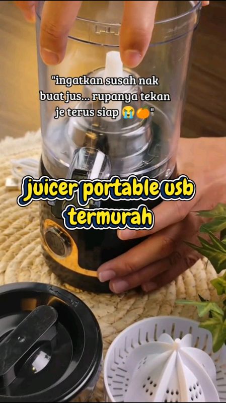 senang buat jus bila-bila #juicer #dessini #portable #lagimurah