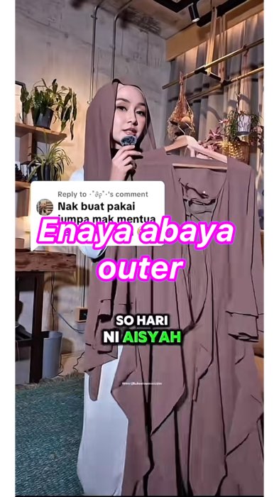 Enaya abaya outer