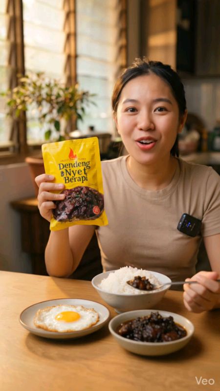 Penyelamat waktu lapar untuk korang yang sibuk. Stok lauk wajib ada di rumah! #ReadyToEat #DendengDaging #makanmakan