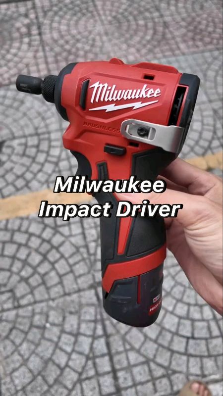 #Milwaukee #impactdriver #cordless #construction #workshop #contractor #diy
