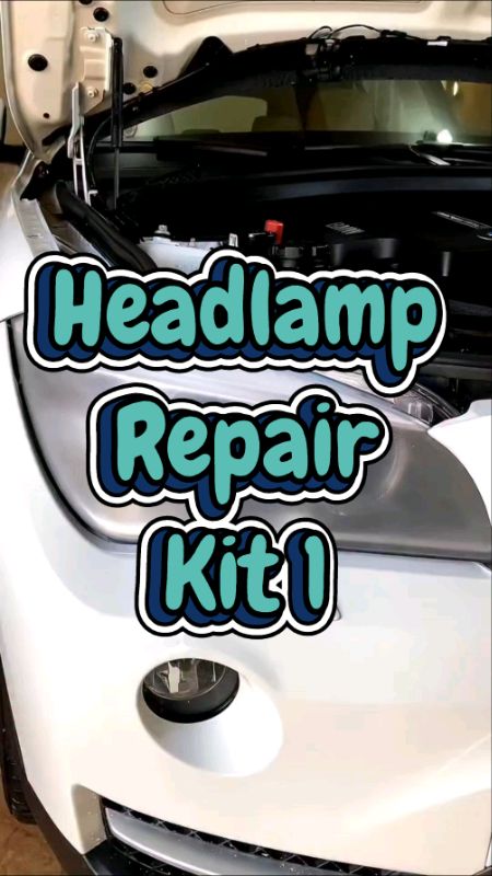 Headlamp repair kit. Kit baiki lampu kereta. Kembalikan lampu kereta seperti asal. #restore #coating #shining #clear #headlight #polish #set #diy #car