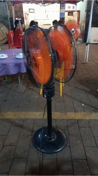 🌪️ Double Head 360 Degree Turbo Cooling For Maximum Airflow 💨 #doubleheadfan #standingfan #standfan #strongwind #kipasberdiri #MustHave #foryou #fyp