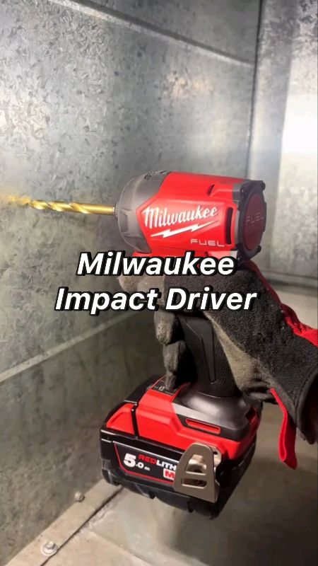 #Milwaukee #impactdriver #cordless #workshop #contractor #diy