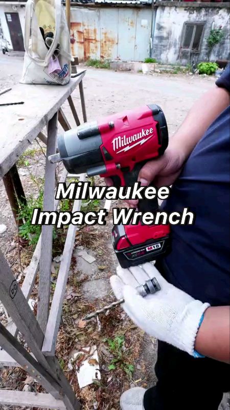 #Milwaukee #impactwrench #cordless #automotive #workshop #diy
