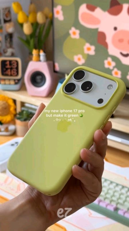 green case for iphone 💚.#iphonecase #casehandphone #accessorieshandphone #novembersale #shopeehaul #iphone