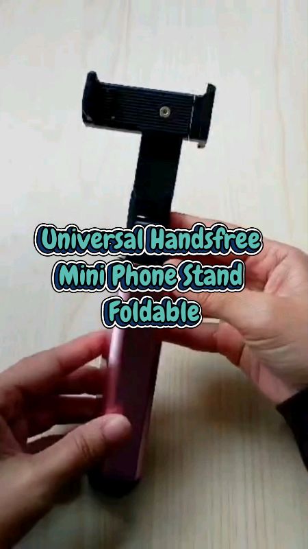Universal Handsfree Mini Phone Stand Foldable #phonestand #miniphonestand #phoneholder #shopeehaul #shopeelagimurah #portableholder