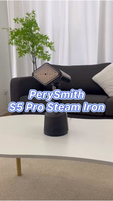 ￼PerySmith S5 Pro Steam Iron 🤩✨ #iron #steamiron #traveliron #shopeemy