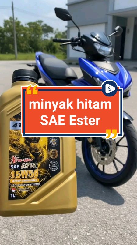 #minyakhitam #minyak4t #motor #fullsynthetic #minyakhitamtahanpanas