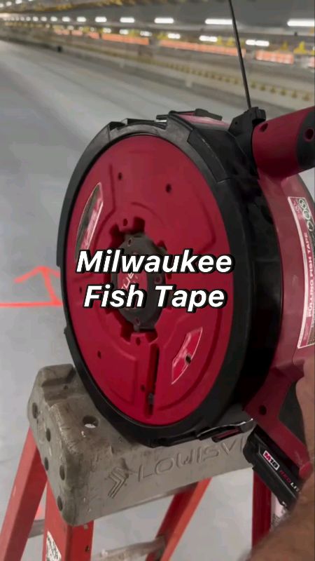 #Milwaukee #fishtape #construction #workshop #contractor #diy