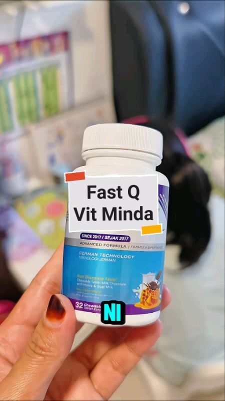 alhamdulillah ada kesan yang bagus untuk anak #fastq #supplimentminda #vitaminminda