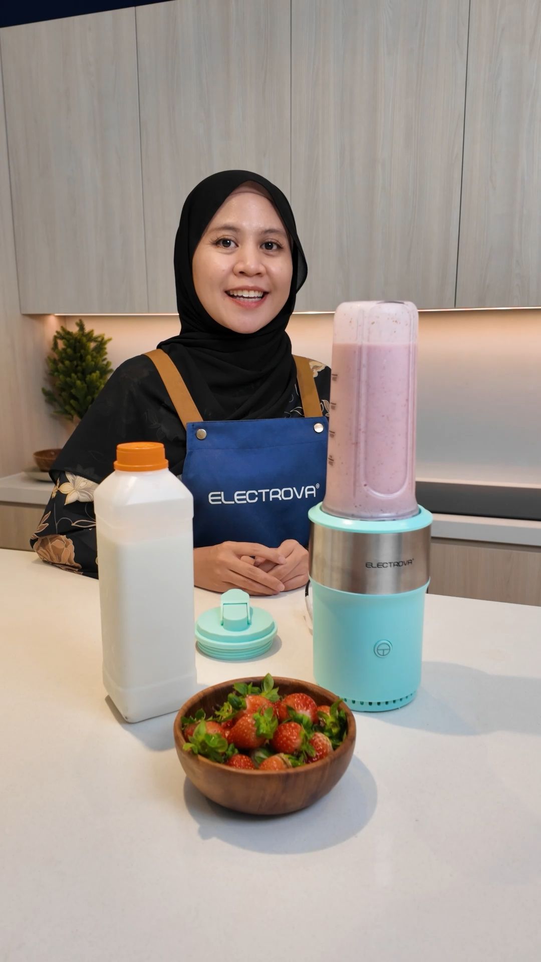 Blend terus bawa pergi gym! #personalblender #kitchenessentials #Electrovamalaysia