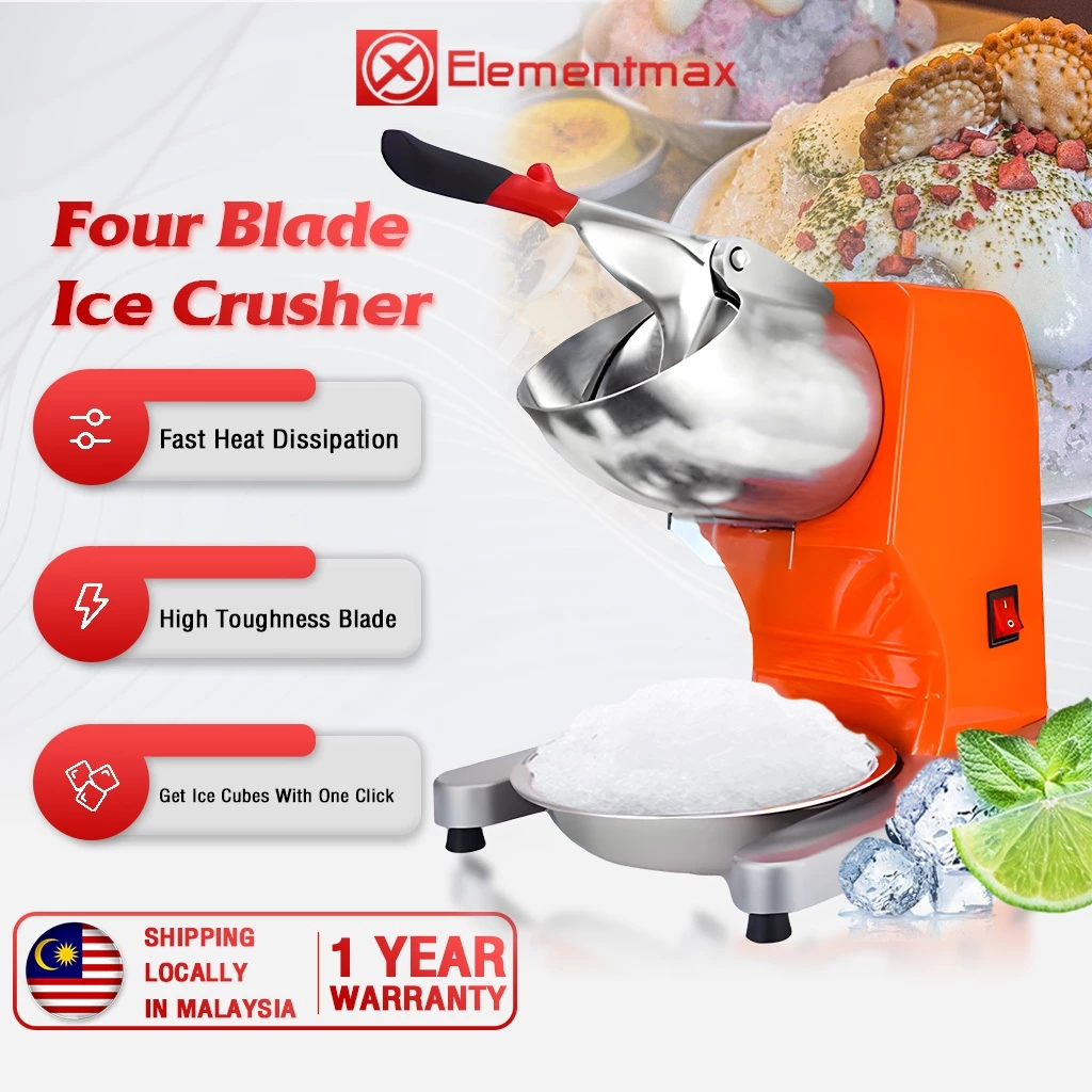 ELECTRIC ICE SHAVER 2/4 blade ice crusher machine ABS mesin ice shaver mesin ice Household/commercial shaved ice machine
