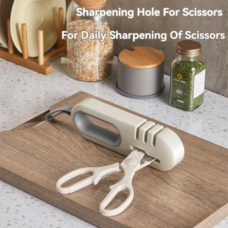 Household 4 in 1 Knife Sharpener 