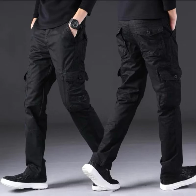 MEN’S CARGO 6,POCKET SLIM FIT PAKAI BELT PANTS GOOD QUALITY