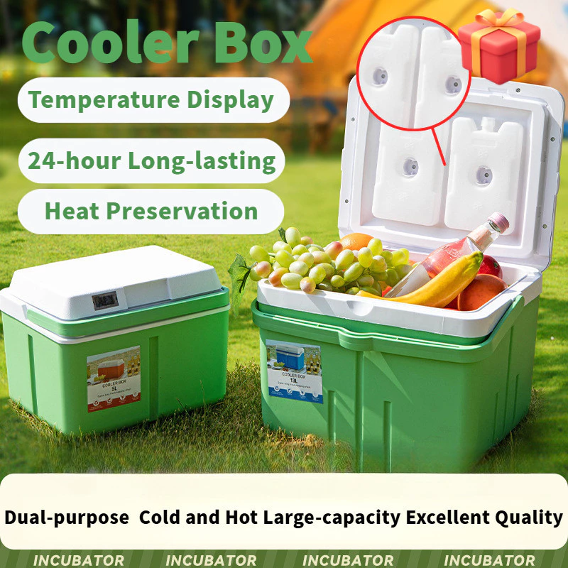 Portable Insulated Ice Cooler Box