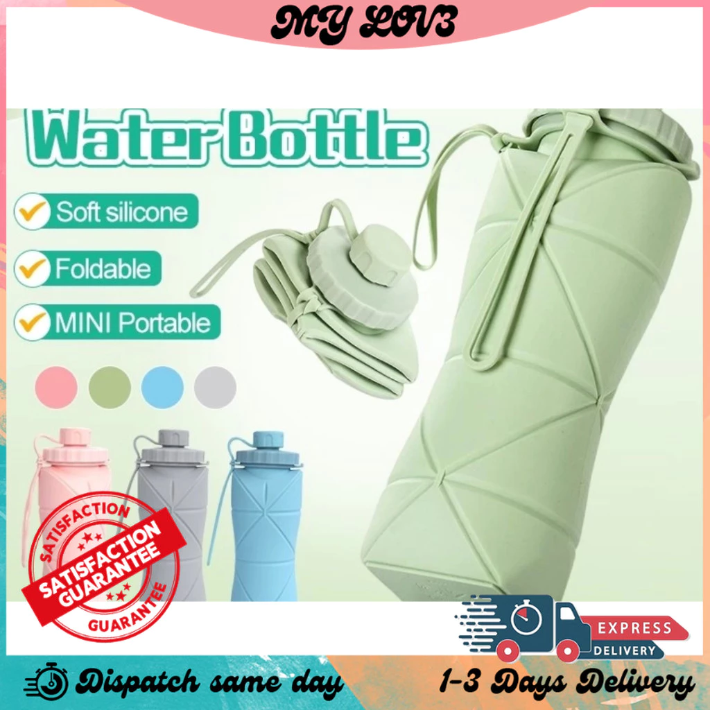 600 Ml Travel Bottle Sport Folding Drinking